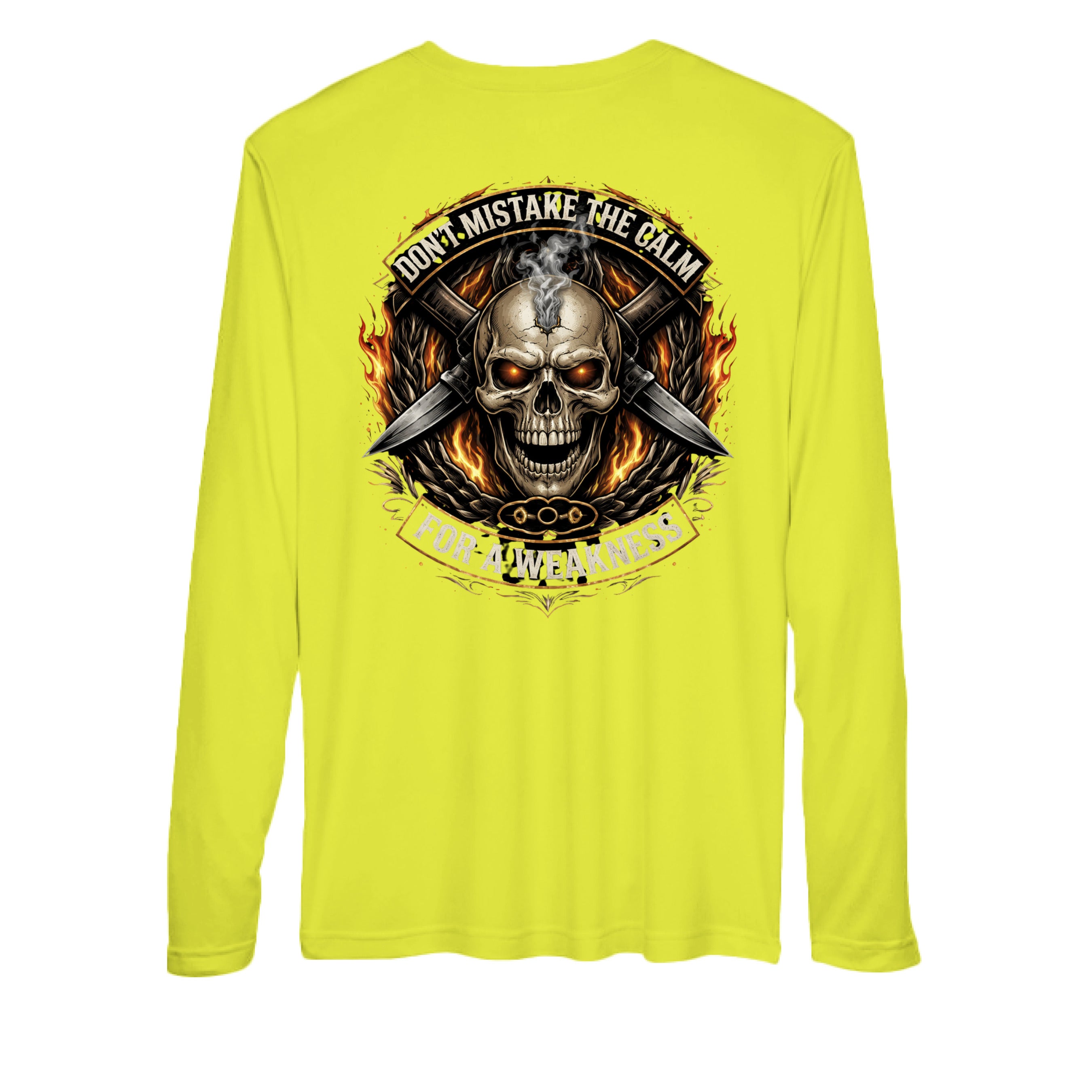 SAFETY YELLOW - BACK
