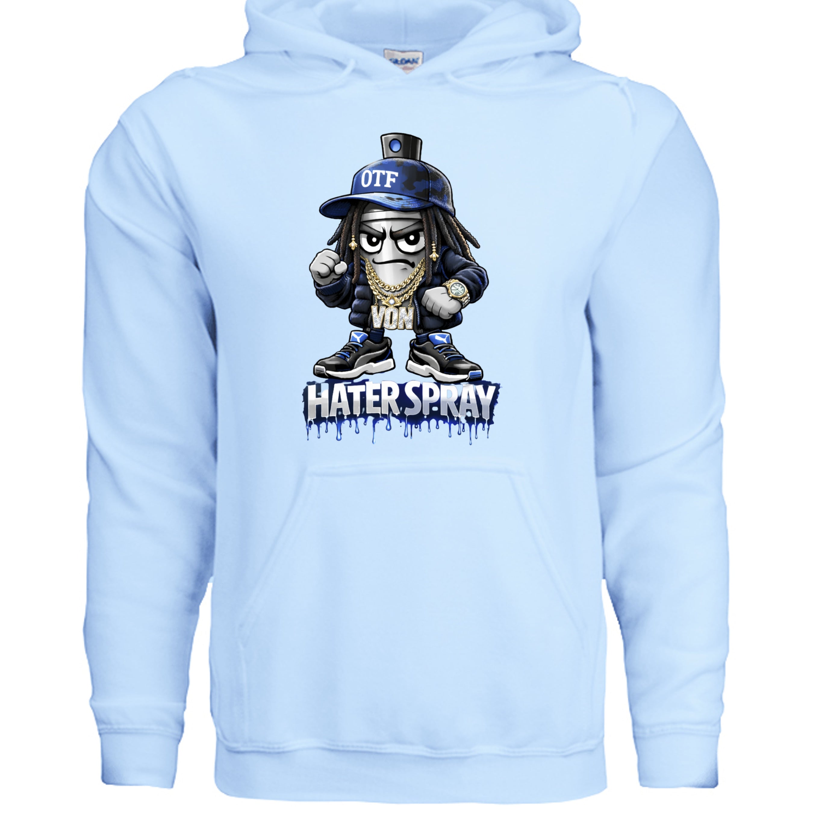 LIGHT BLUE - G185 - FRONT