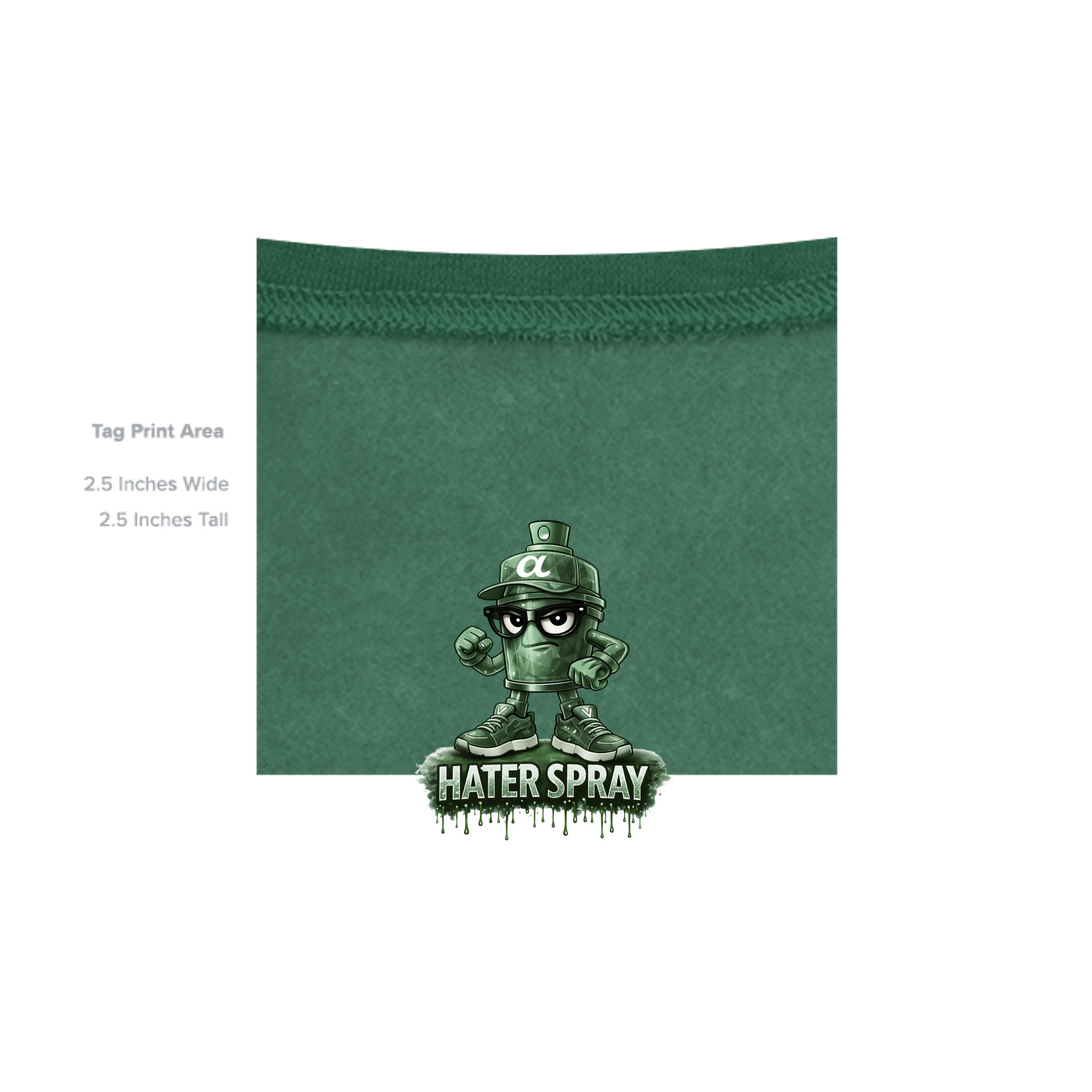 Fan Dark Green - G185 - INSIDE_TAG_LINE
