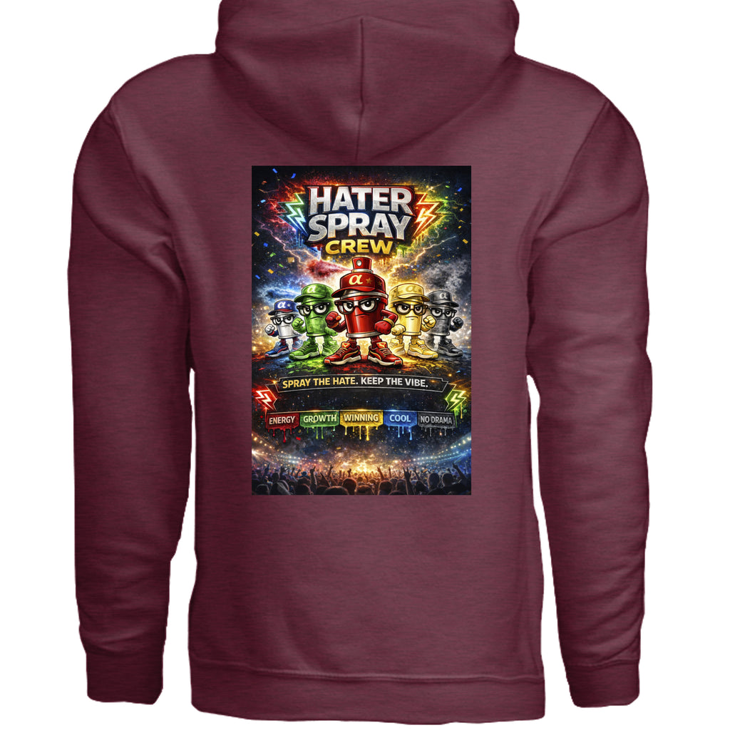 Heather Sport Dark Maroon - G185 - BACK