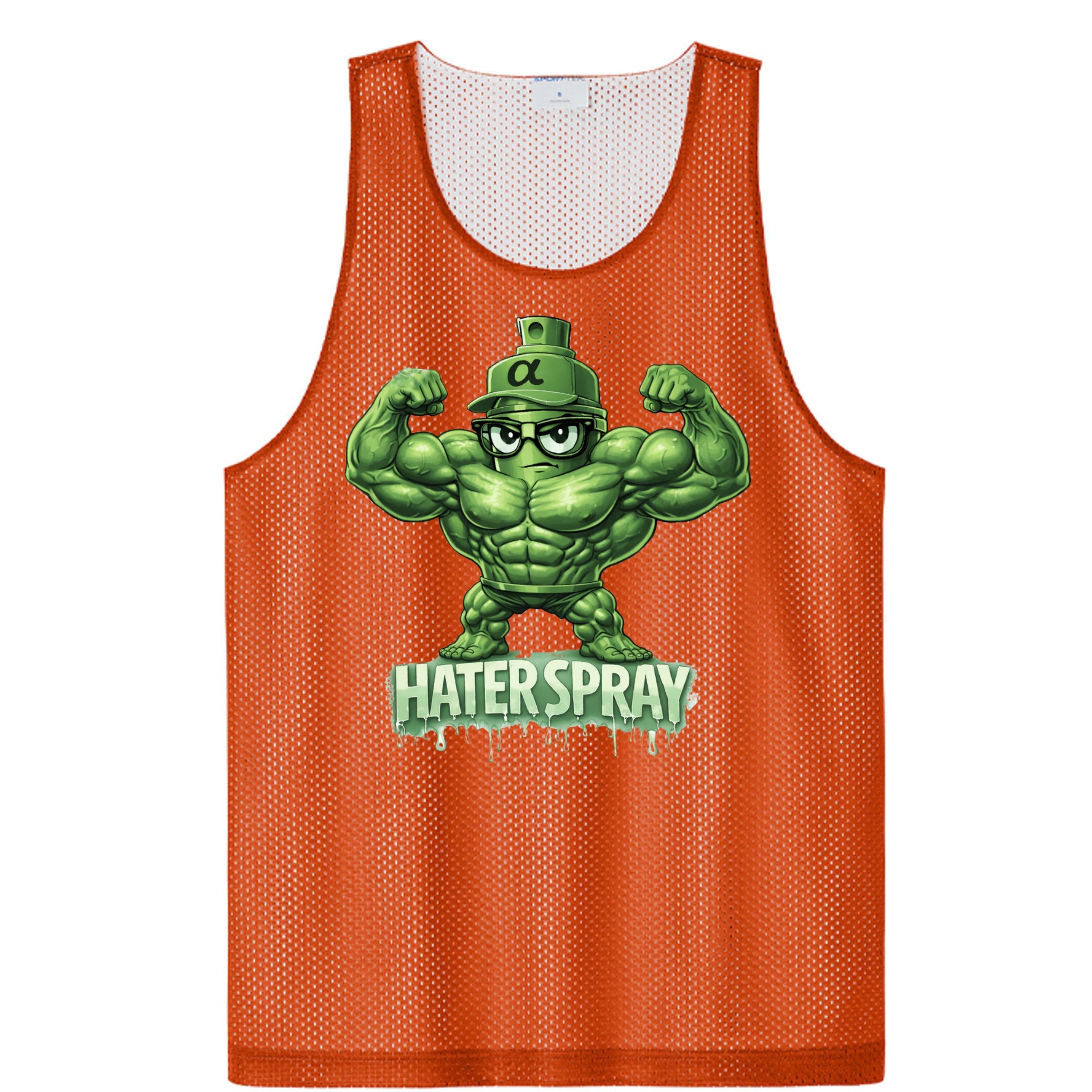 Deep Orange/ White - ST5000 - FRONT