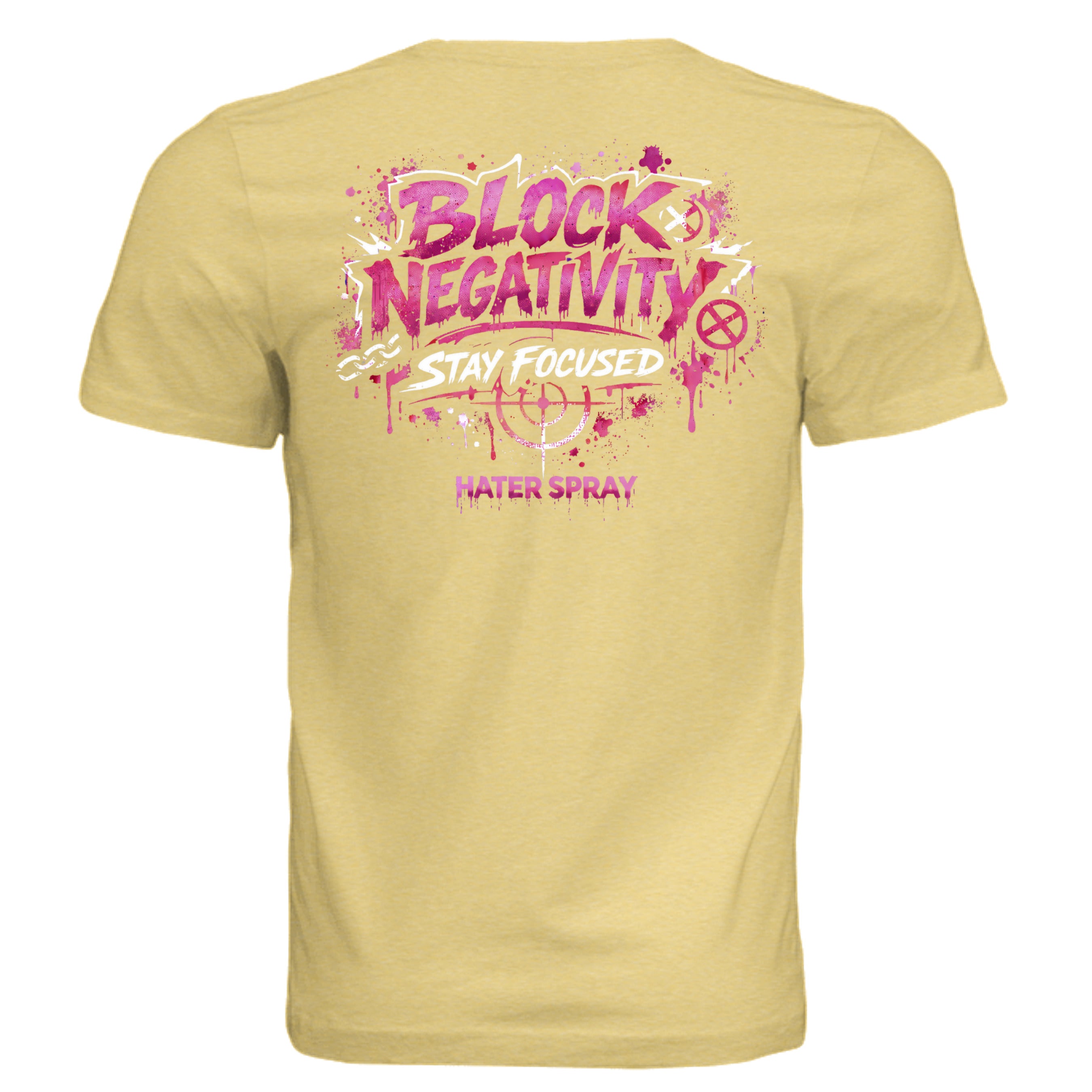 Pale Yellow Triblend - 3413C - BACK