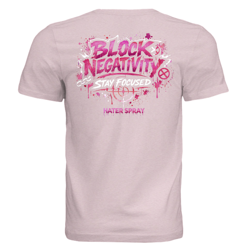 Pink Triblend - 3413C - BACK