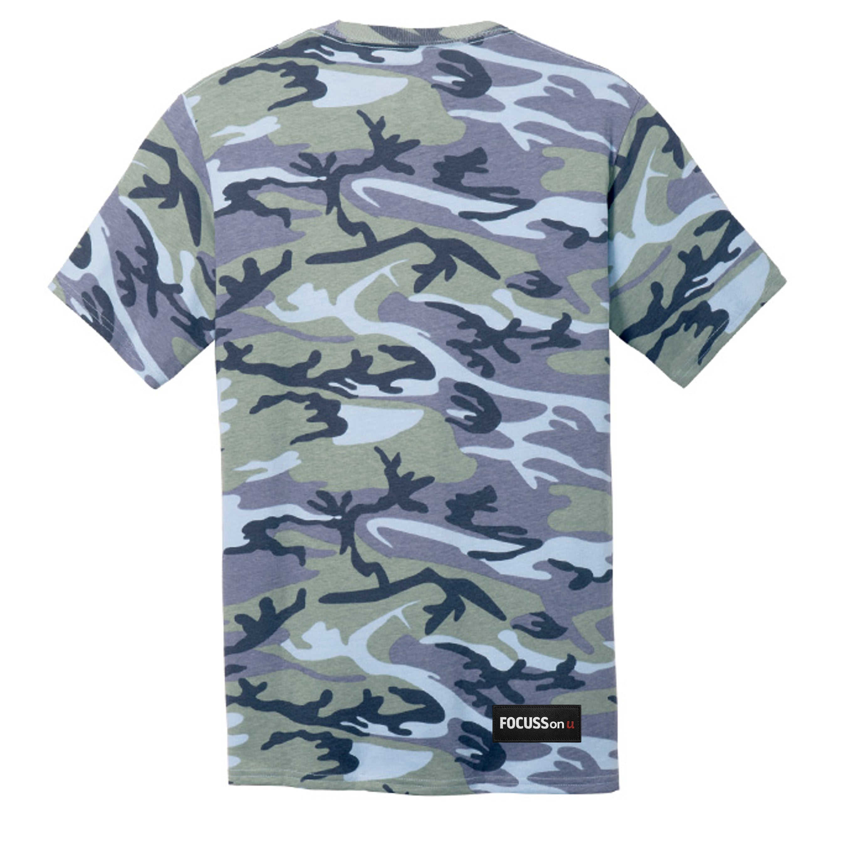 Woodland Blue Camo - PC54C - BACK
