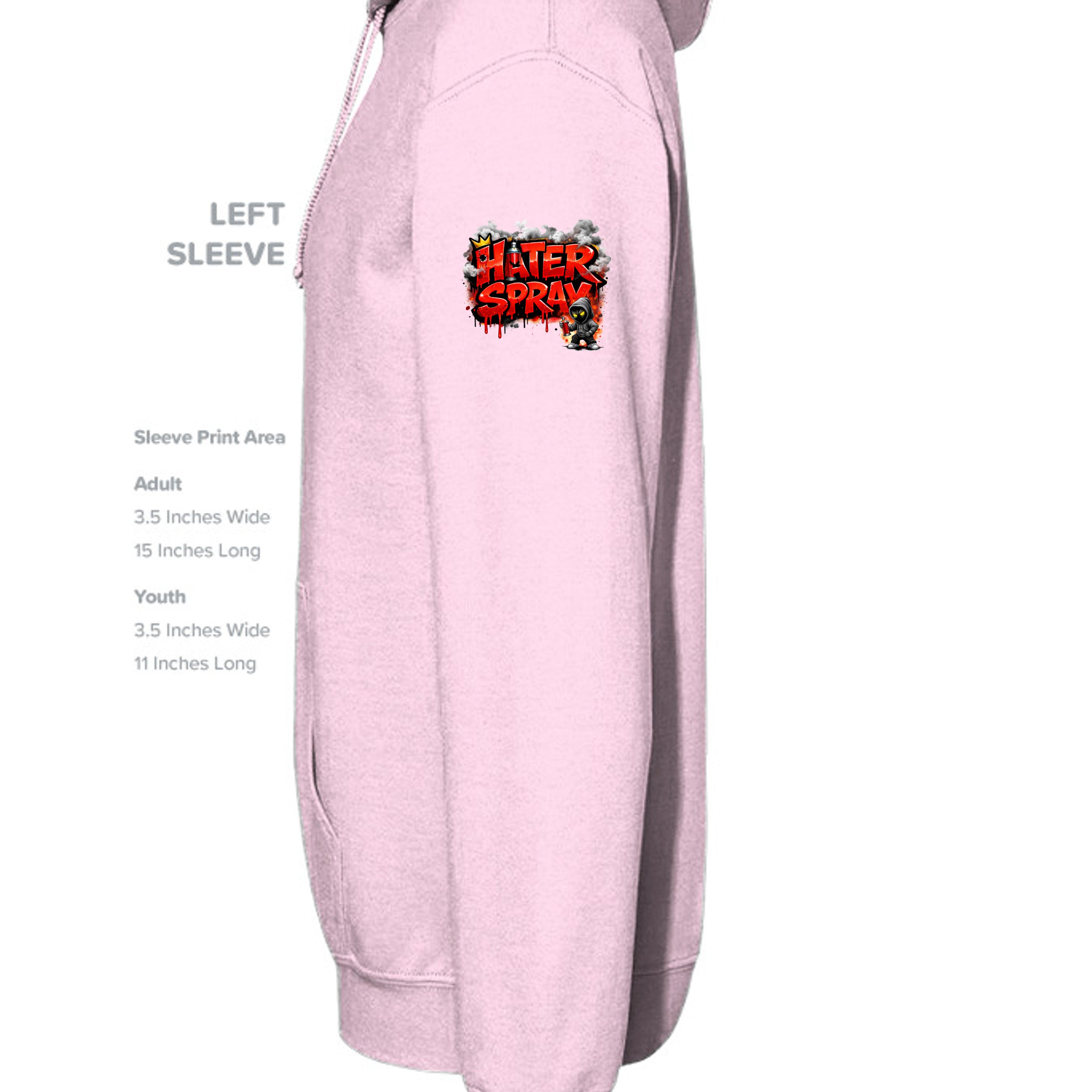 LIGHT PINK - G185 - SLEEVE_LEFT