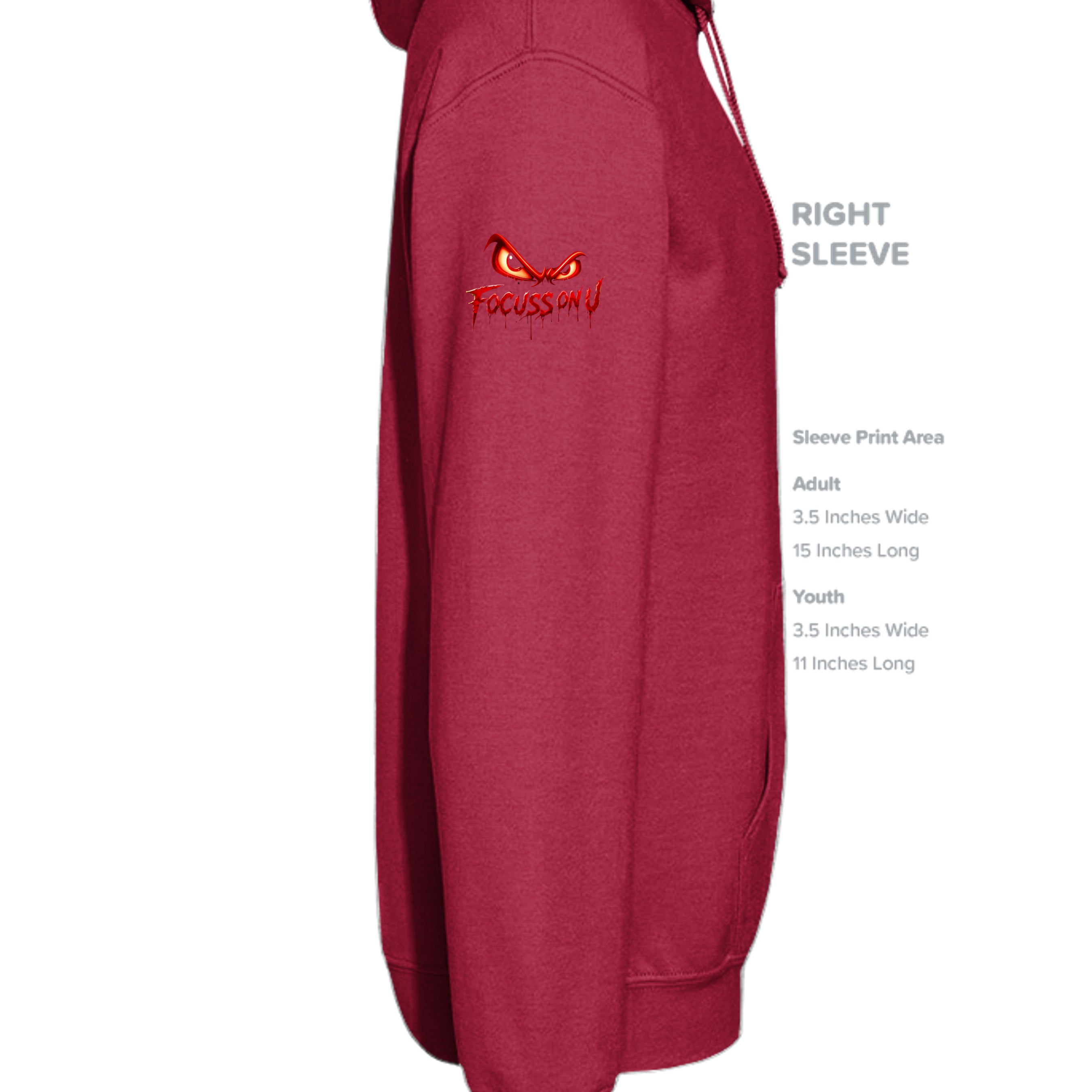 CHERRY RED - G185 - SLEEVE_RIGHT