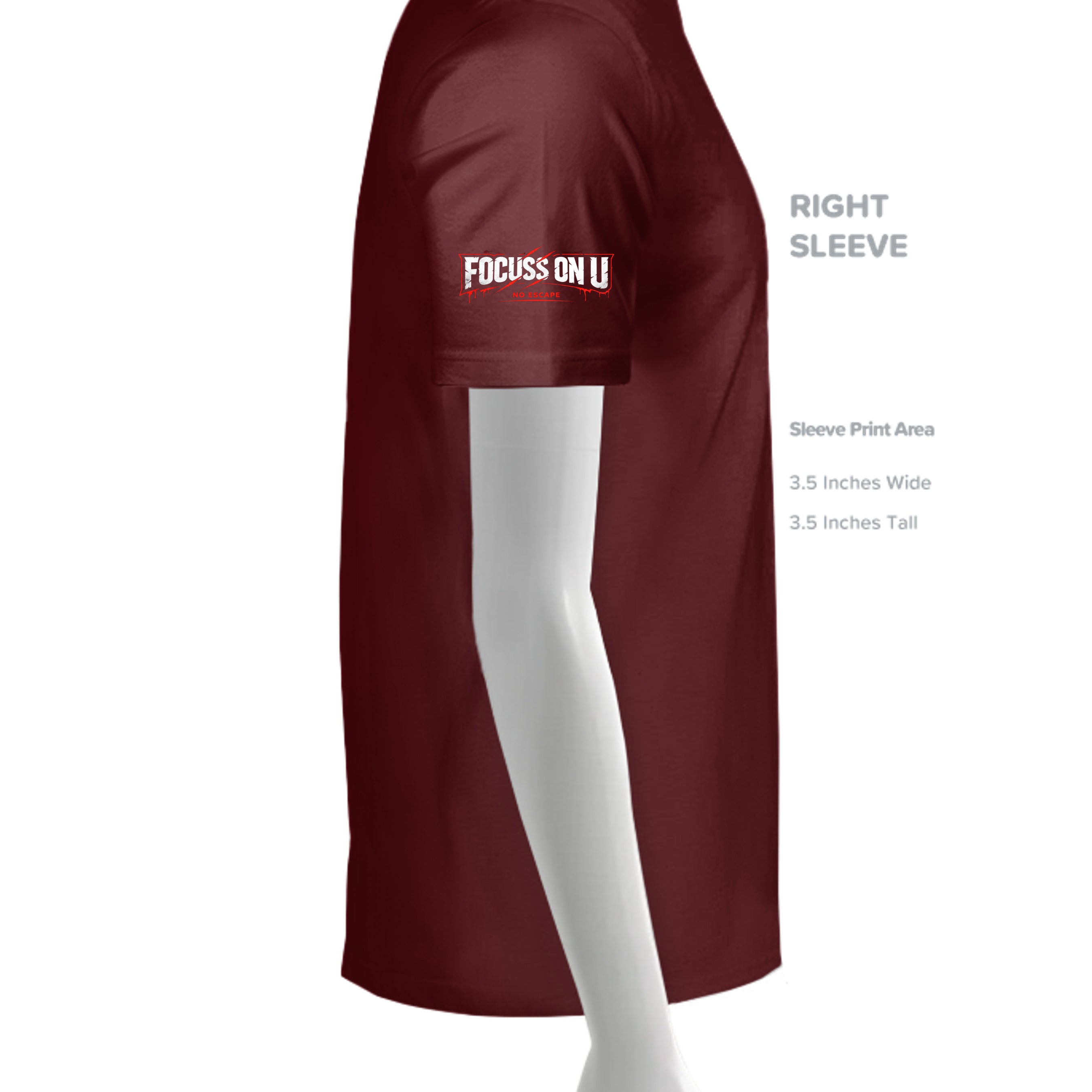 MAROON - N3142 - SLEEVE_RIGHT