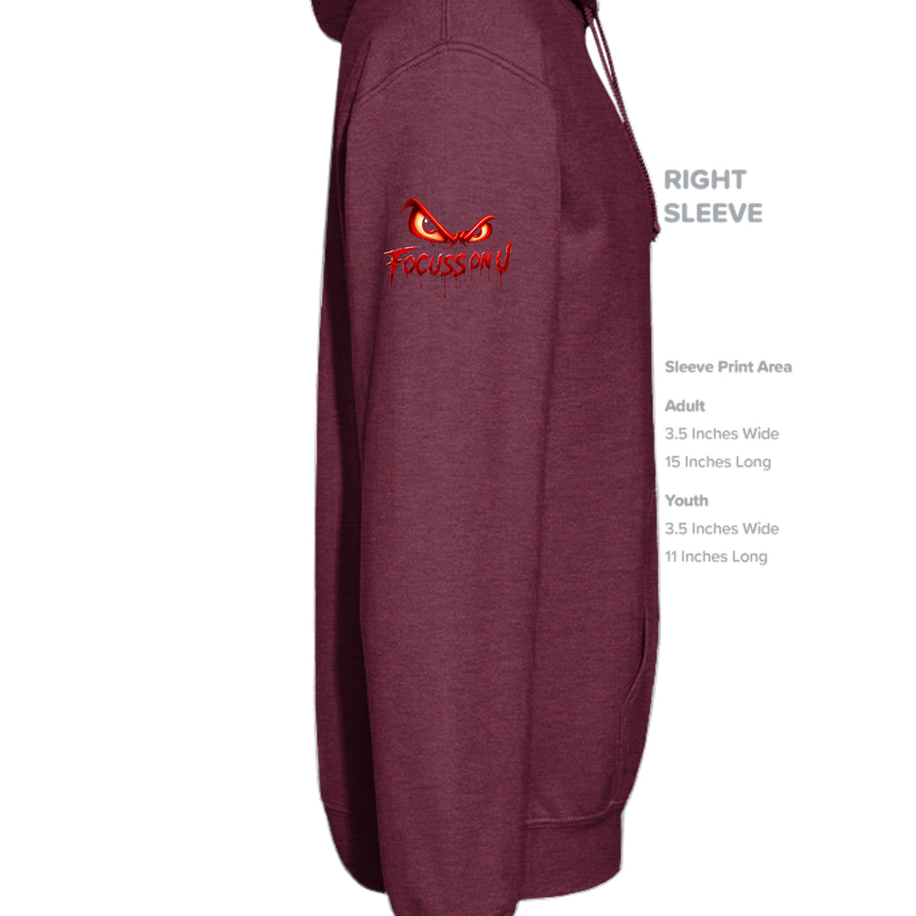 Heather Sport Dark Maroon - G185 - SLEEVE_RIGHT