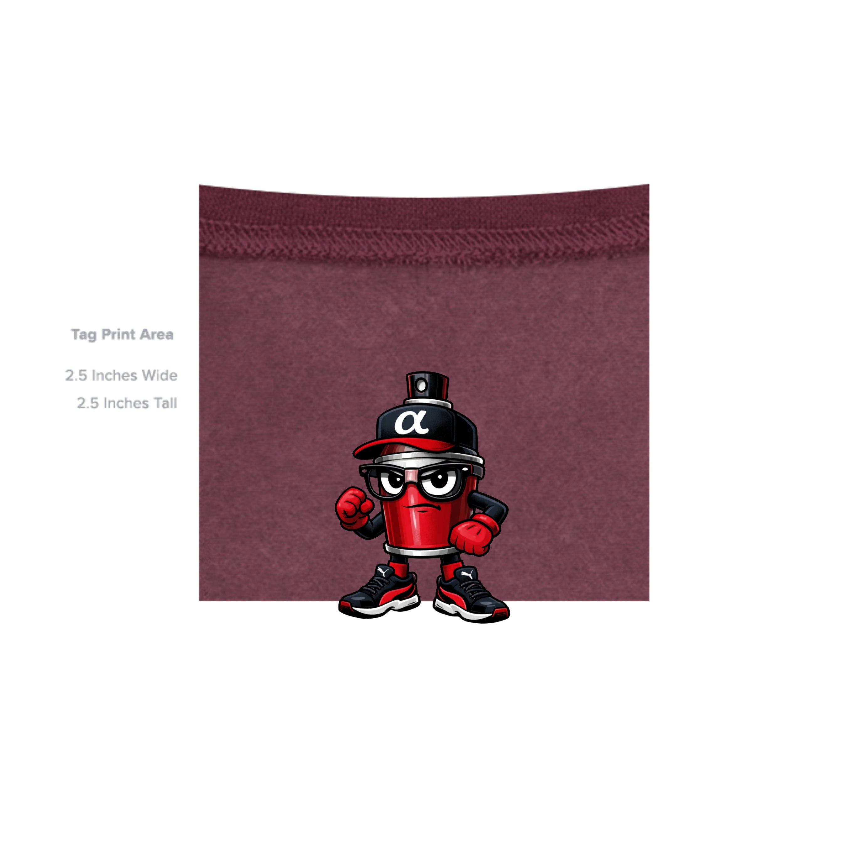 Heather Sport Dark Maroon - G185 - INSIDE_TAG_LINE